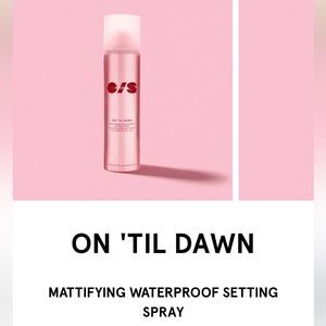 On ‘Til Dawn Mattifying Waterproof Setting Spray